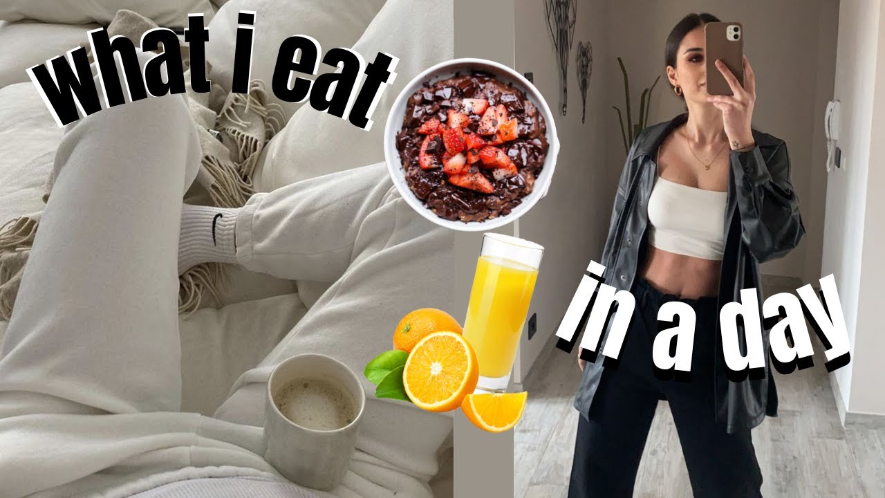 WHAT I EAT IN A DAY🍓// HO PERSO 2KG IN 2 SETTIMANE SENZA DIETA