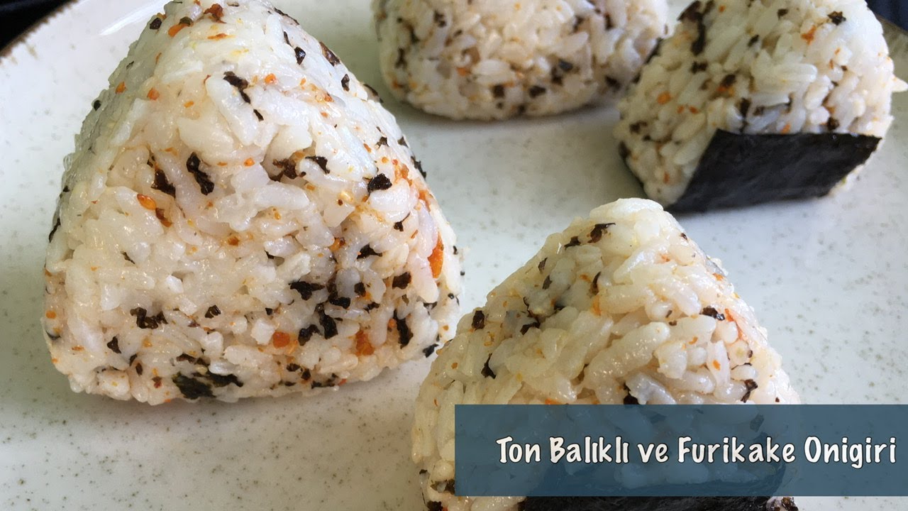 Ton Balıklı Onigiri ve Furikake Onigiri Nasıl Yapılır? (Onigiri ambalajı nasıl yapılır?)