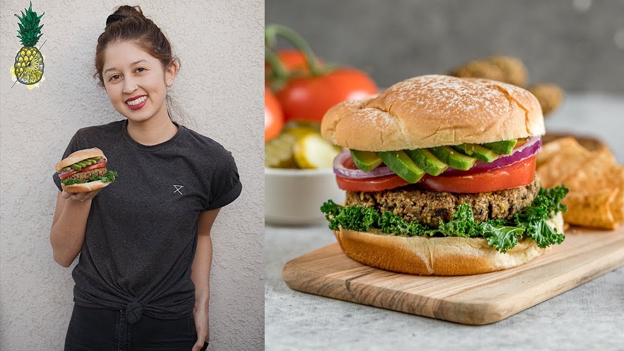 Healthy Black Bean Burger Recipe + Cookbook Giveaway! #SSVHealthy2018