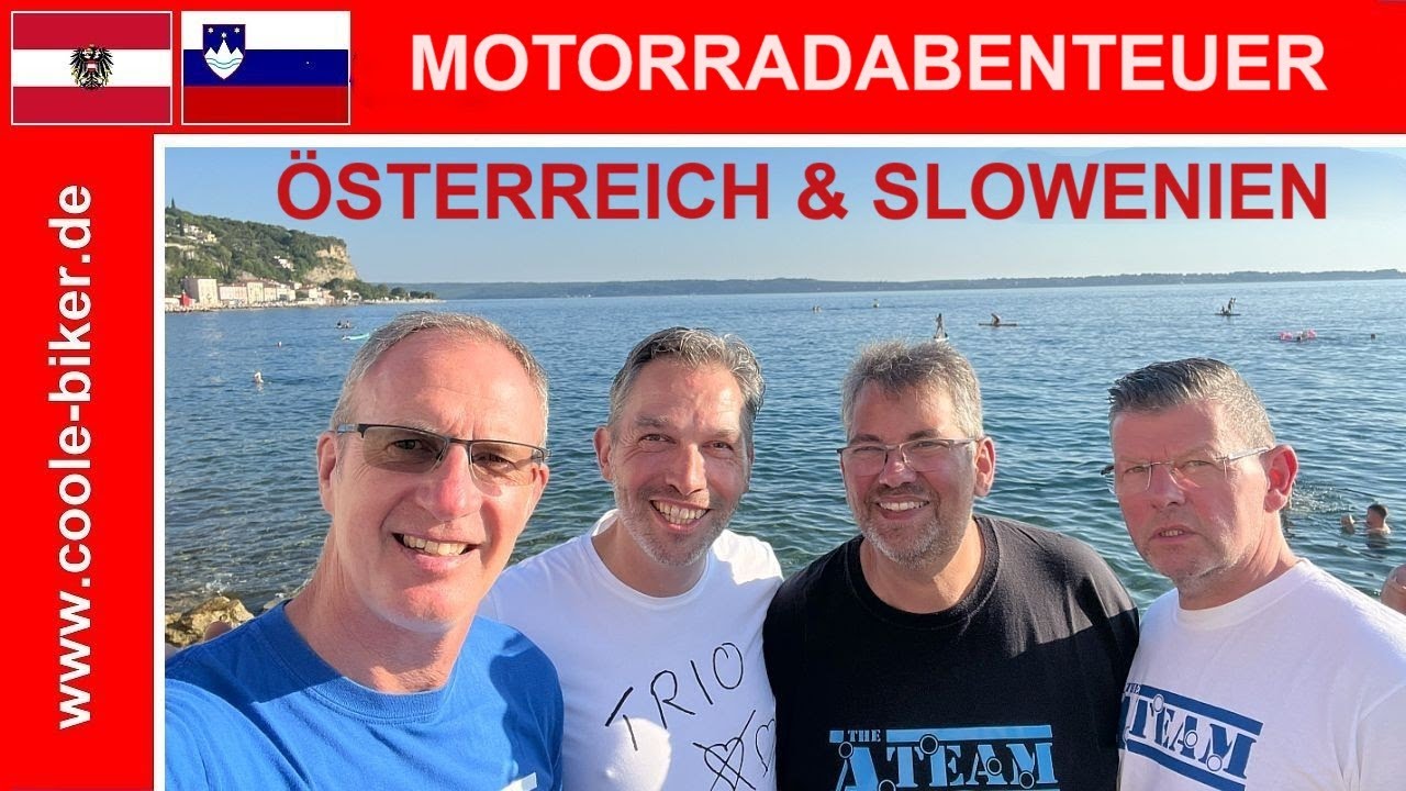 🇦🇹🇸🇮 Motorradabenteuer ÖSTERREICH & SLOWENIEN - Reisedokumentation - 4K - Coole-Biker