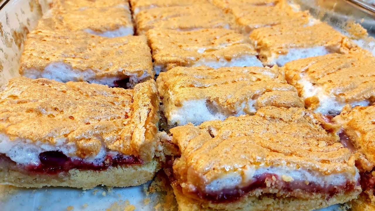 Prajitura cu Gem si Bezea Női szeszély szelet @IulyaFoodStation Reteta Mamei-Ardeal Capricu Feminin