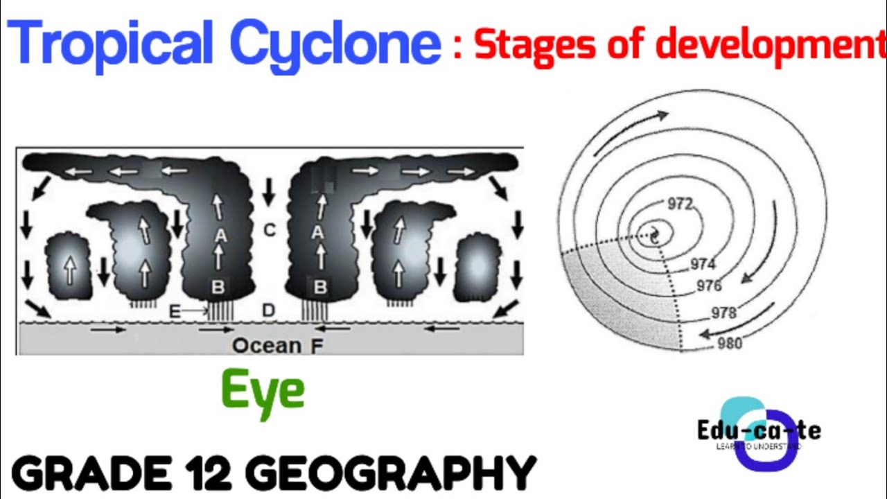 Tropical Cyclone - Stages Of formation