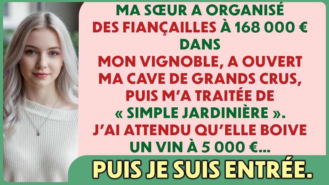 Fiançailles de ma sœur à 168 000 € chez moi : elle m’a montrée du doigt, « juste la jardinière ».