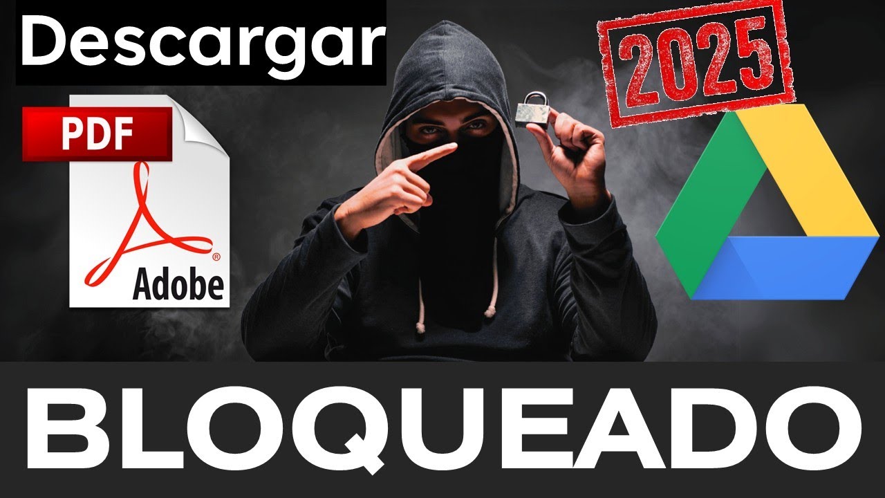 Descargar PDF bloqueado de Google Drive sin programas | 2025✔️✔️✔️