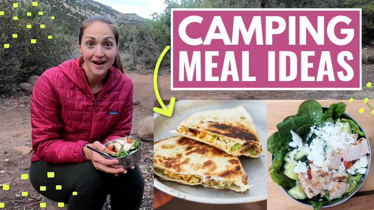 What I Eat on a Day of CAMPING and HIKING: Meal Ideas for Car Camping