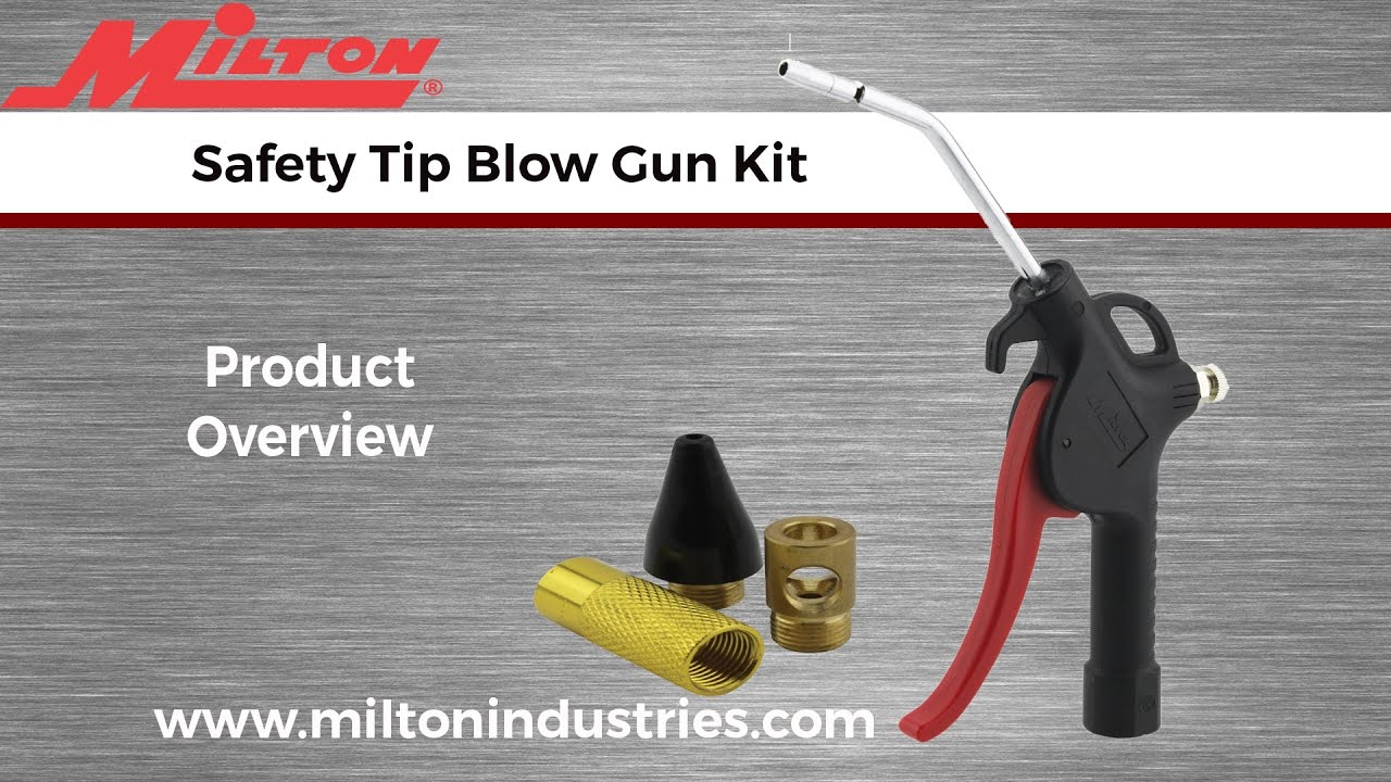 Safety Tip Blow Gun Kit
