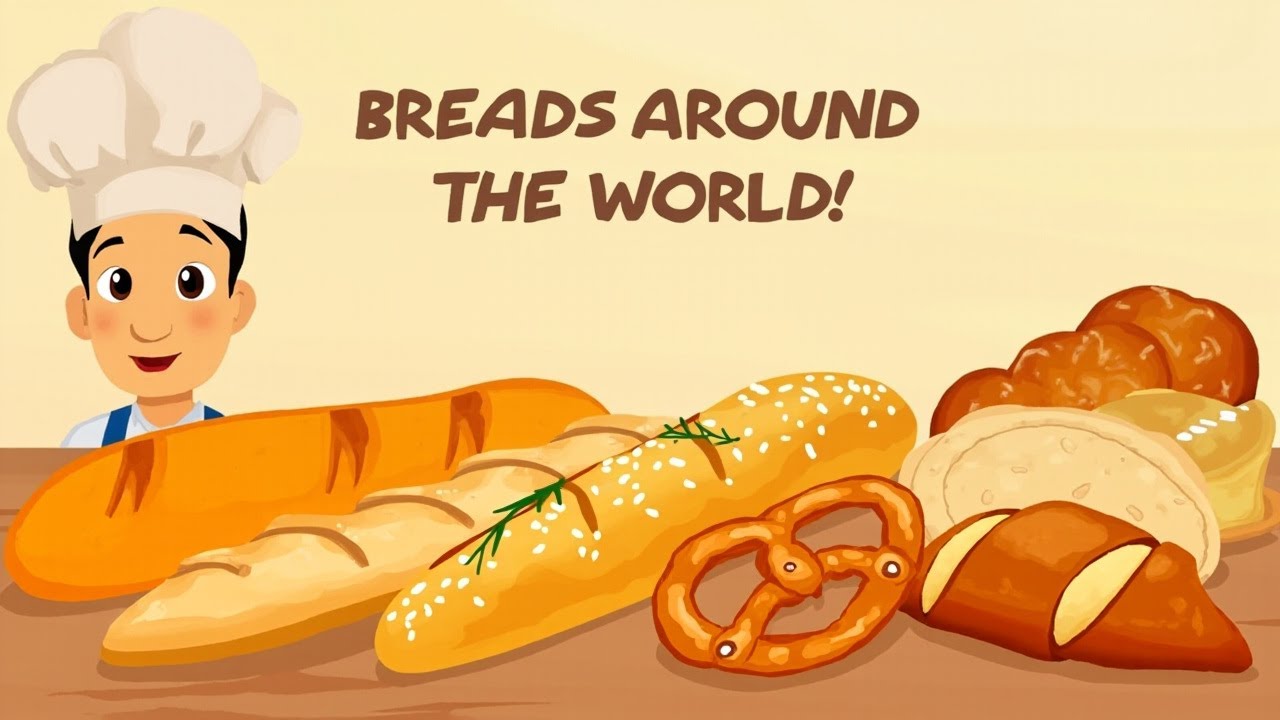 Baking Fun &ndash; Bread Types from Around the World !