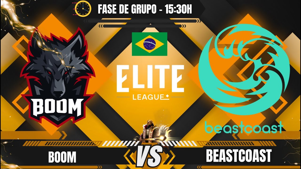 [PT-BR] BOOM X BEASTCOAST - ELITE LEAGUE - GRUPO @japaloky @vini