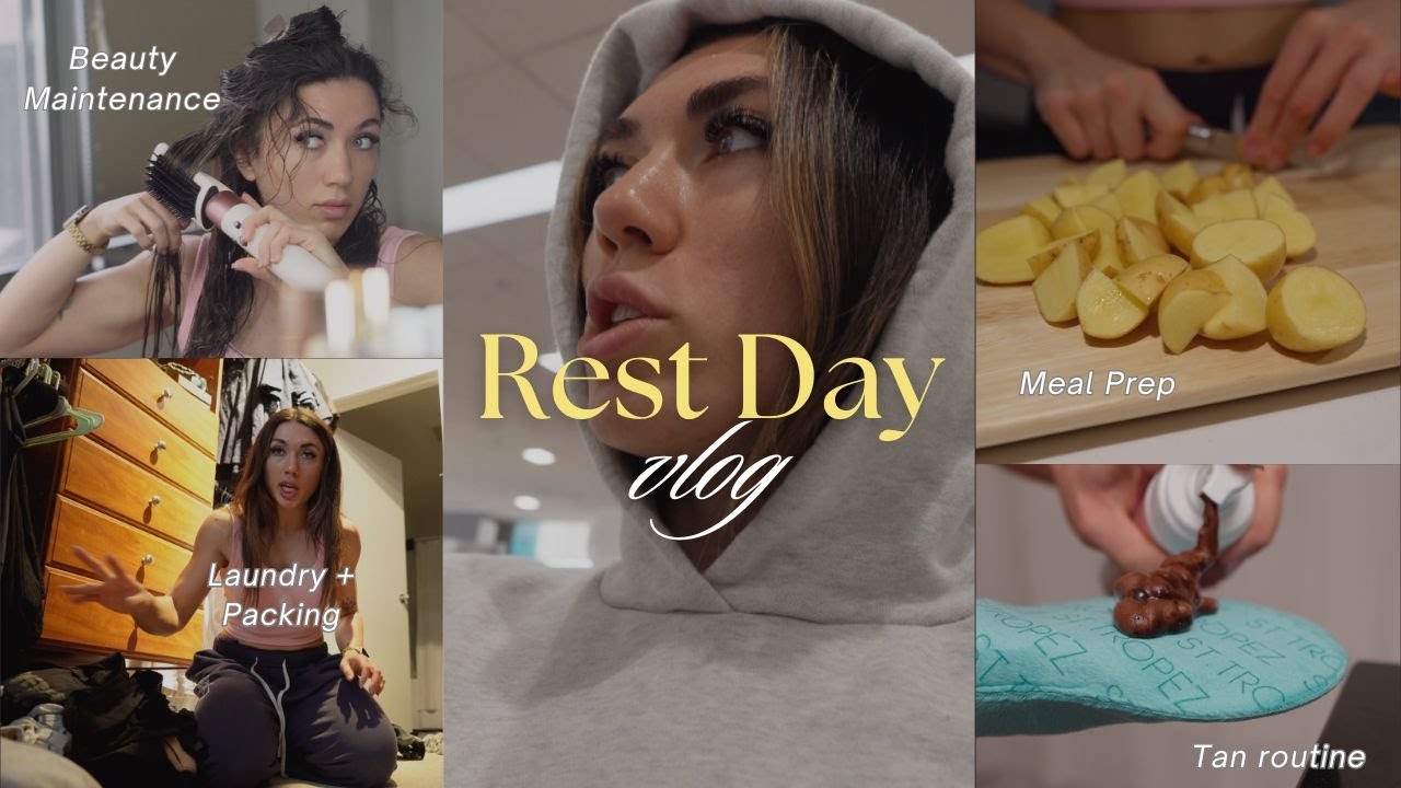 get your sh*t together with me ♡ prep rest day vlog