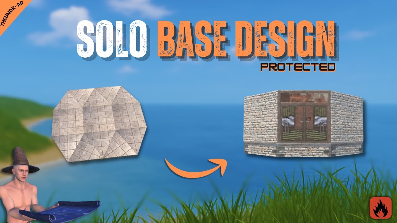 The Best Solo Base Design in Oxide Survival Island | Early Game Build