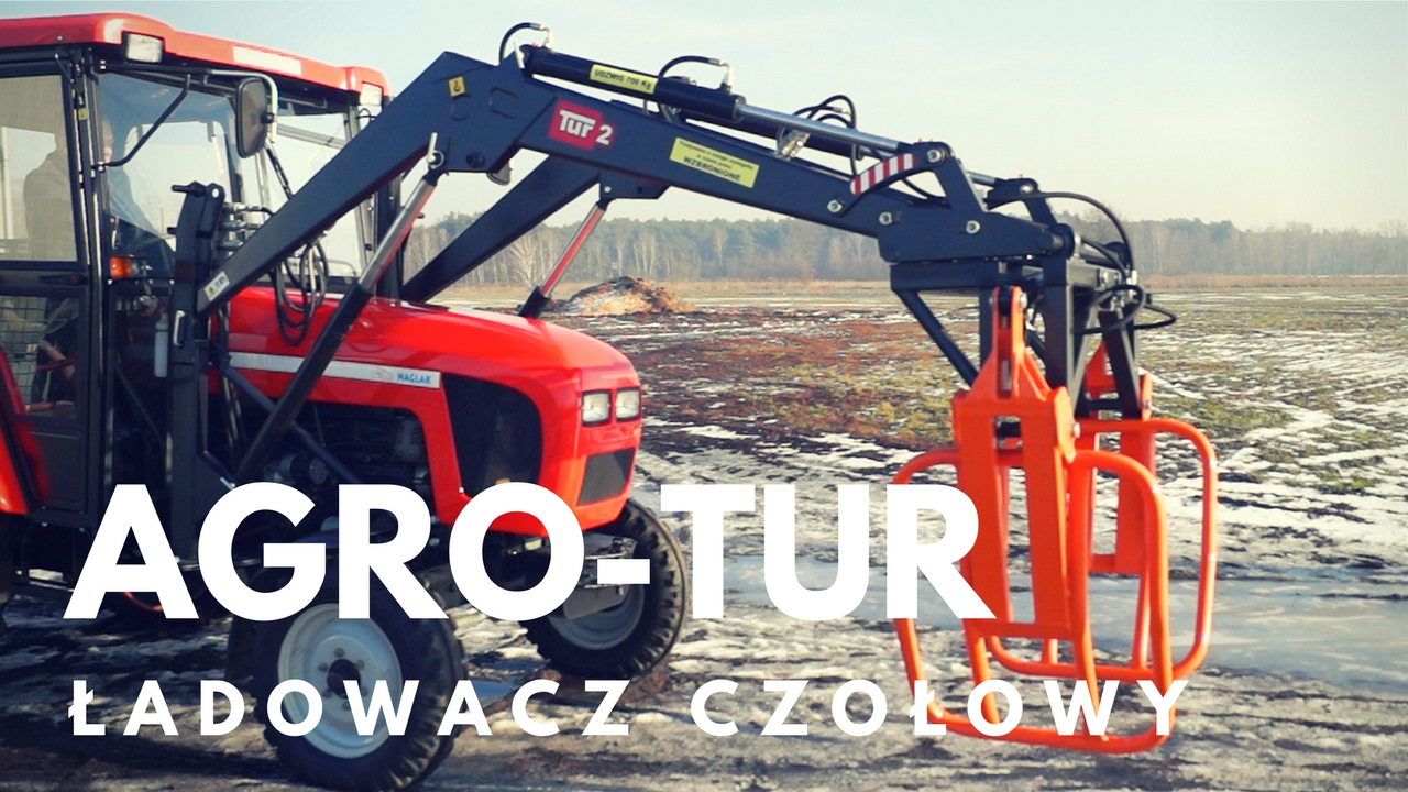 Ładowacze czołowe wielkopolskiego producenta AGRO-TUR