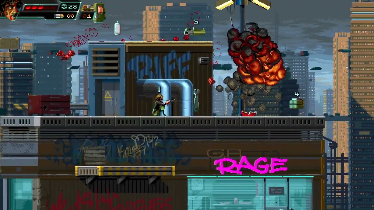 Huntdown gameplay 2