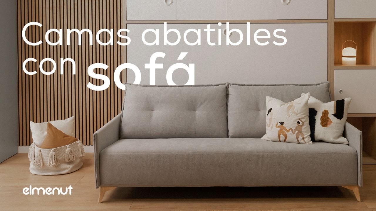 Descubre las camas abatibles con sofá para maximizar tu espacio | Elmenut