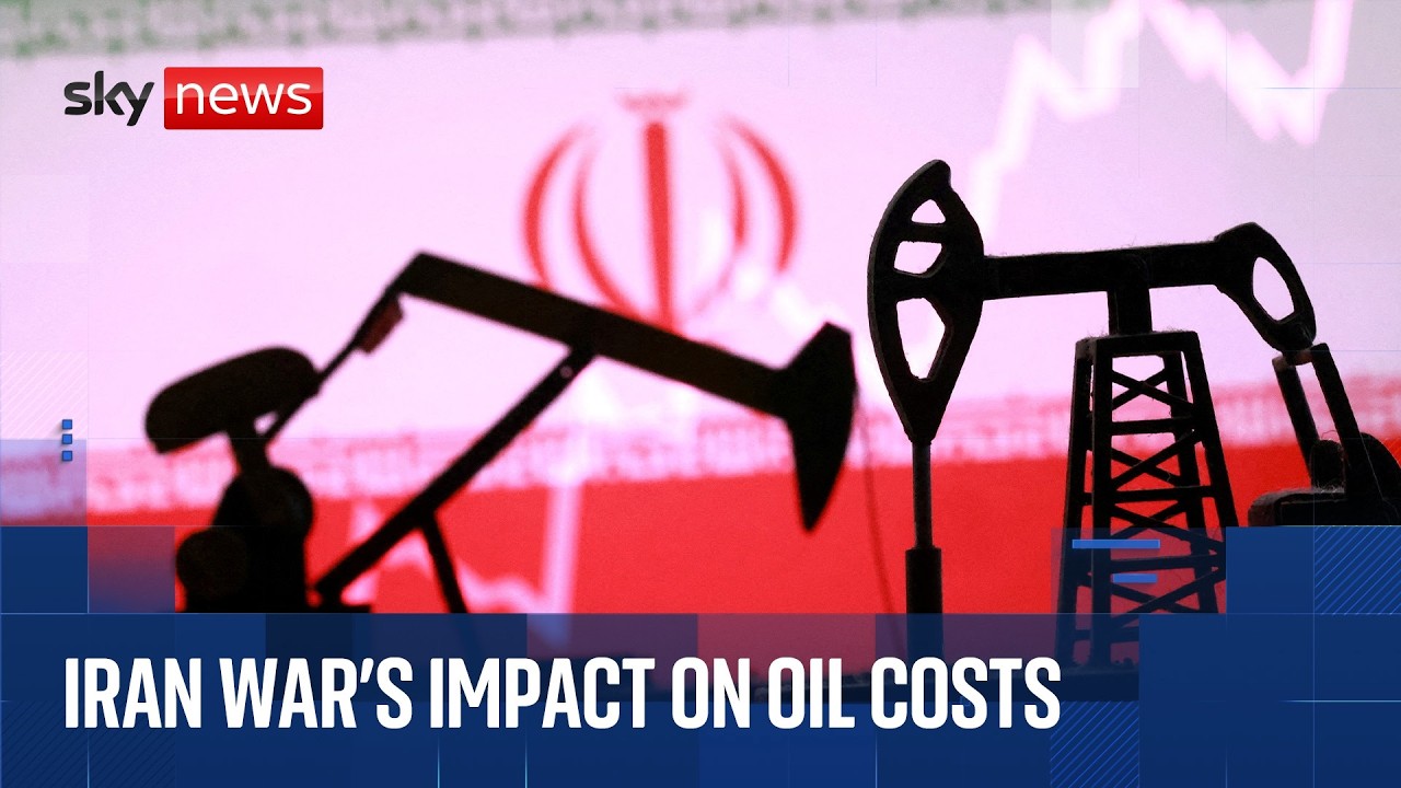 War in Iran sends the cost of oil surging | Sky News coverage