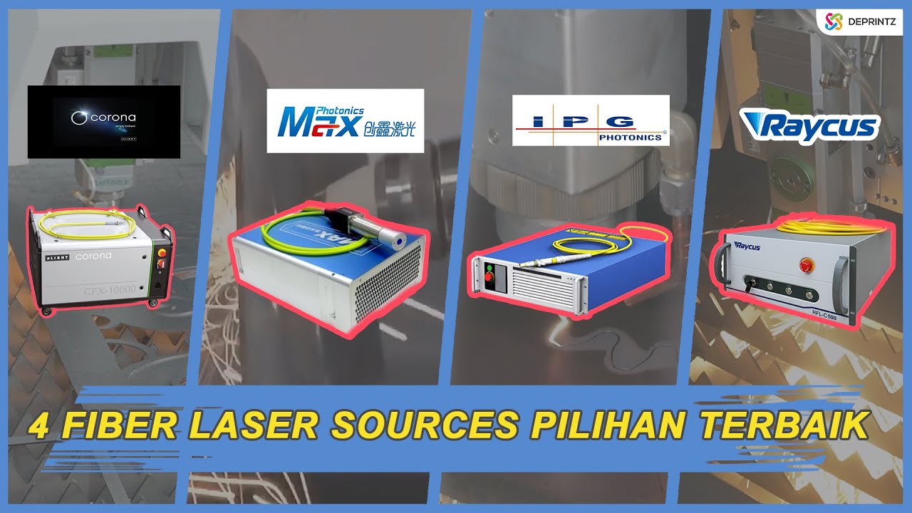 4 Fiber Laser Source Terbaik Untuk Mesin Laser Pemotong Metal.