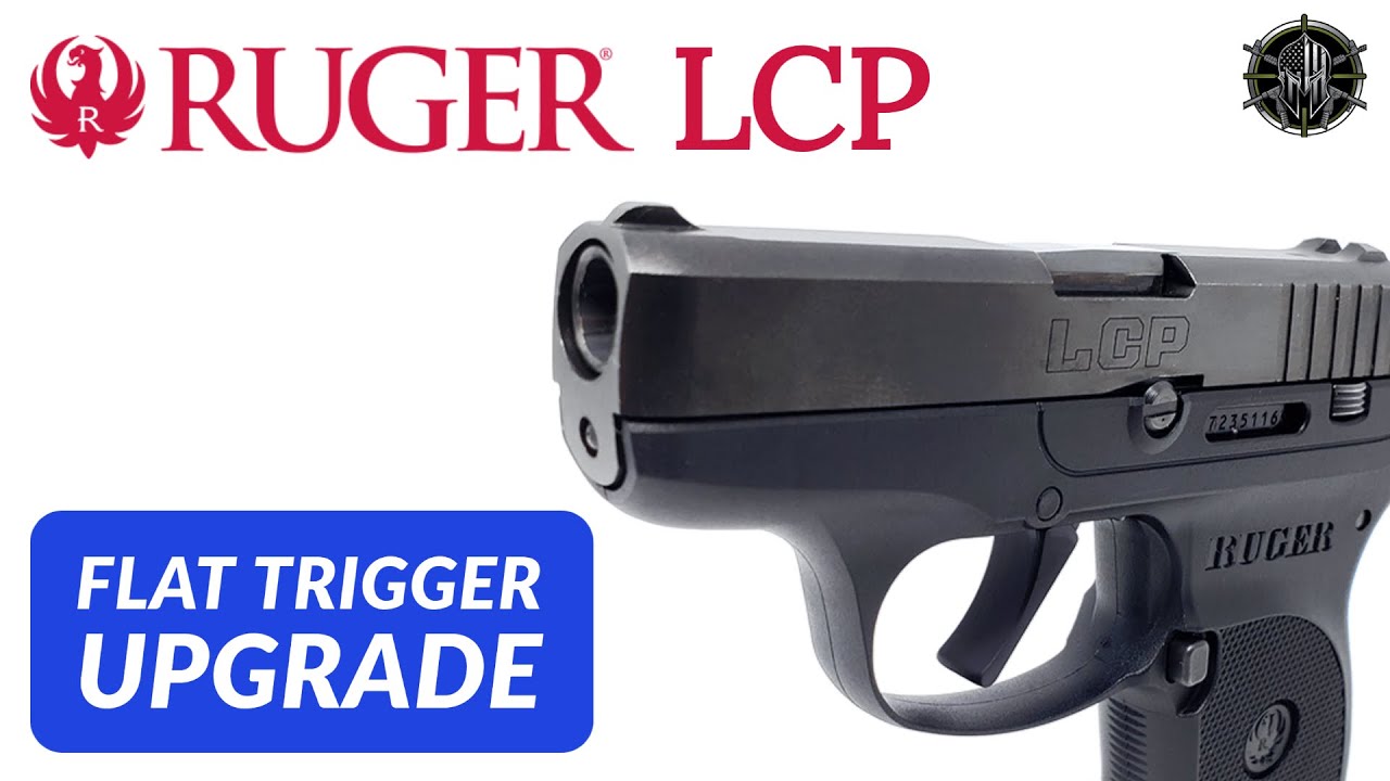 Ruger LCP Flat Trigger Upgrade (LCP1 Only) – Install Guide & Trigger Pull Overview