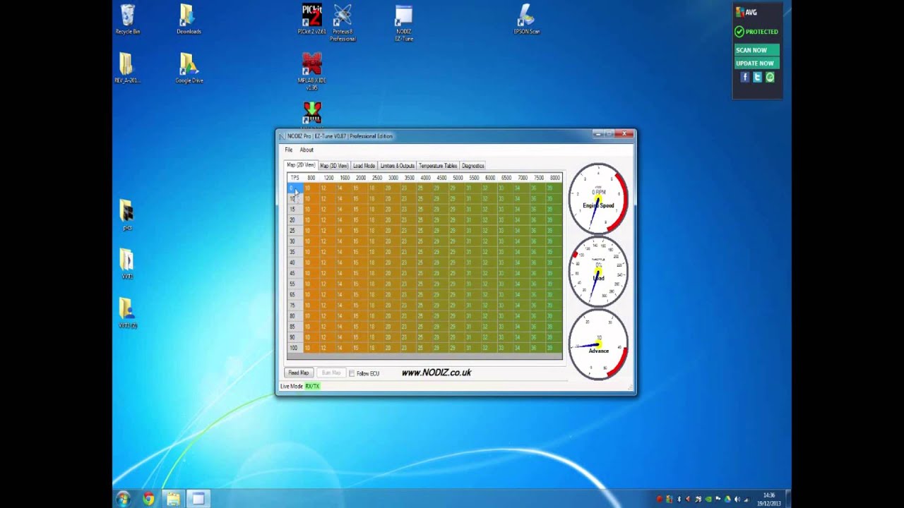 NODIZ Pro Ignition Only ECU :: EZ-Tune Walkthrough...