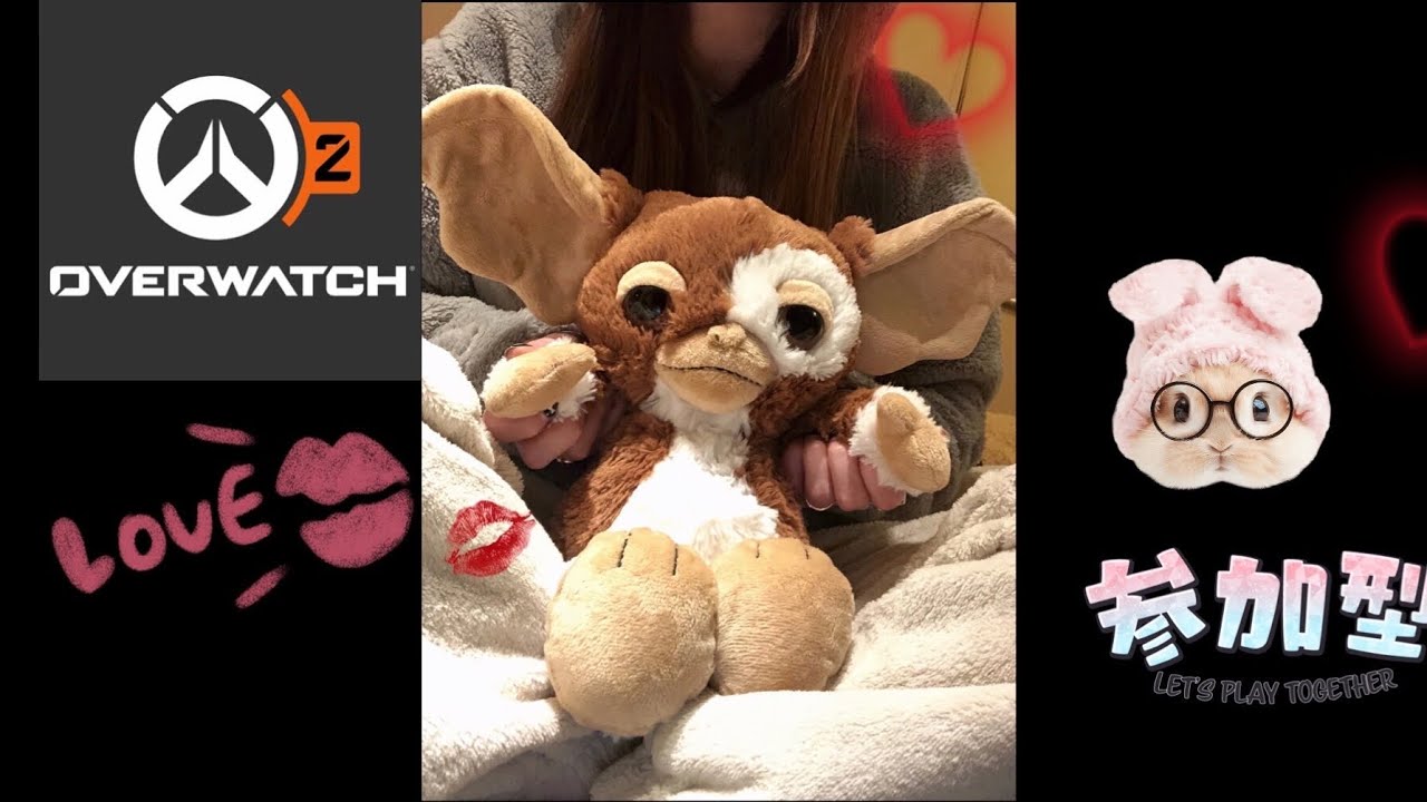 【オーバーウォッチ2】 マーシー耐久練習付き合って🐰🍓参加型🎈🧸   #ライブ   #クロスプレイ　#Overwatch2　#オバウォ　#OW2　#参加型