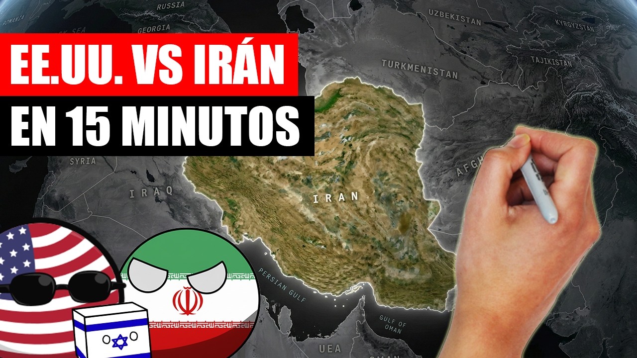 ✅ El CONFLICTO entre EE.UU. e IRÁN resumido en 18 minutos | ¿Qué está pasando?