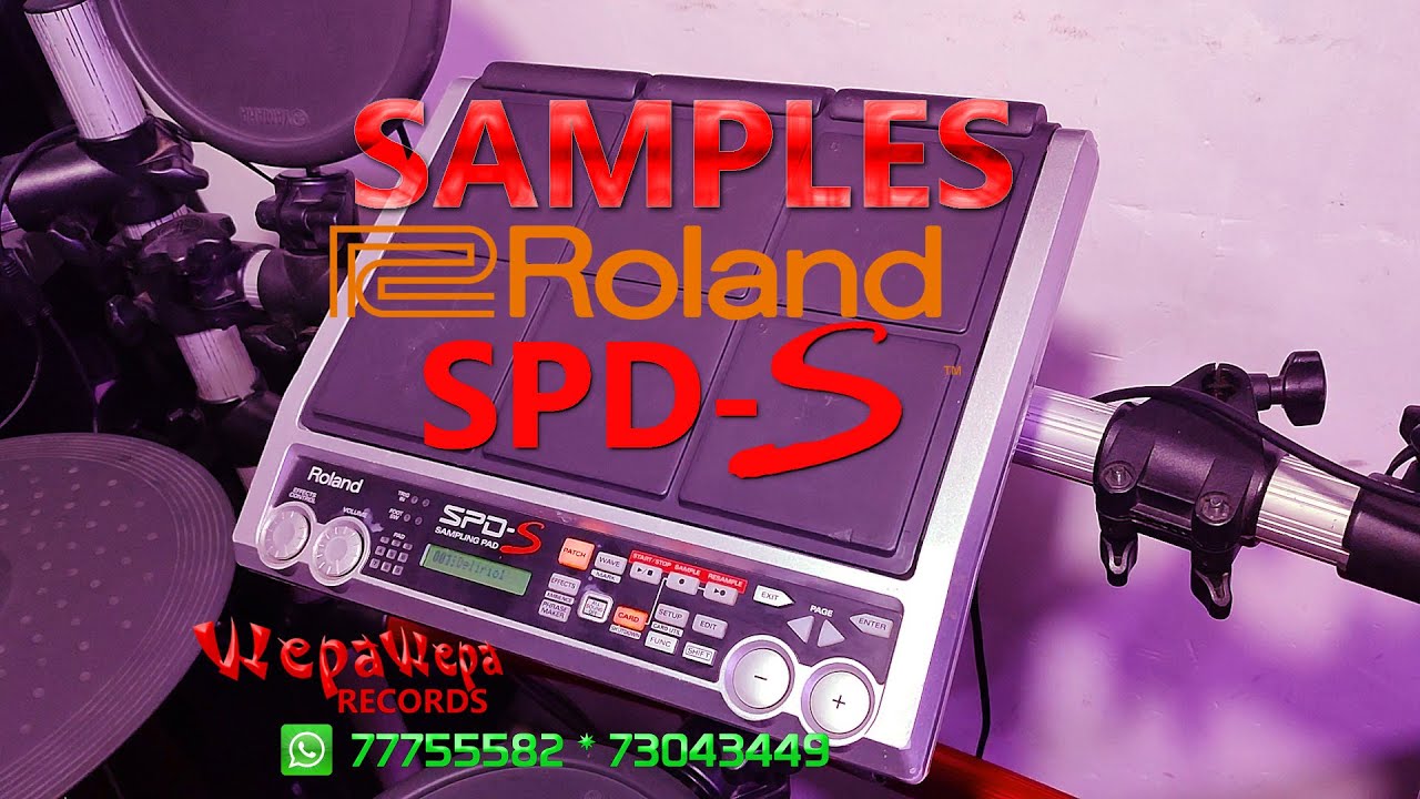 SAMPLES 🔴 ROLAND SPD-S 🔴 CUMBIA SUREÑA ✅ TROPICAL ✅ BOLIVIANA ✅ PERUANA ✅ GRUPERA