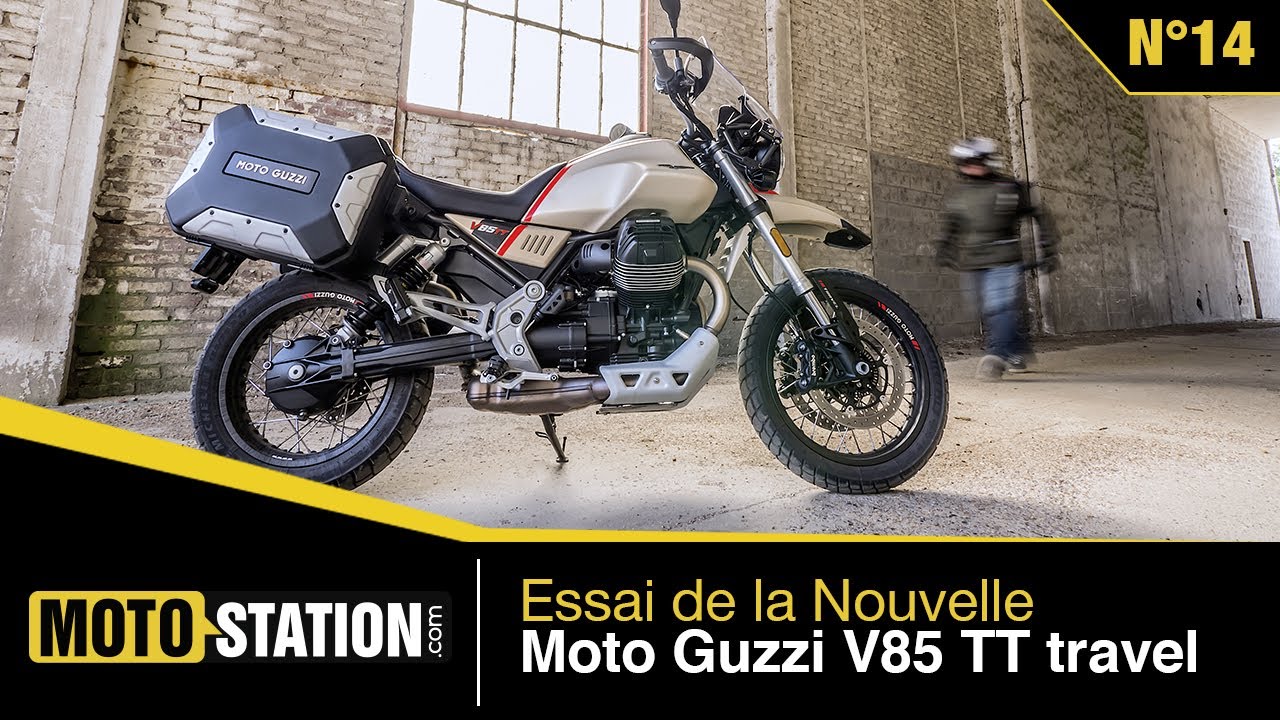 Essai Moto Guzzi V85TT Travel : unique !