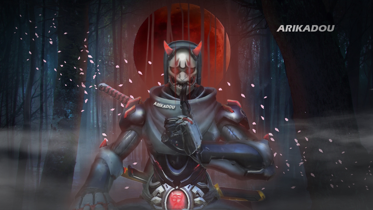 Genji becomes Oni (Overwatch)
