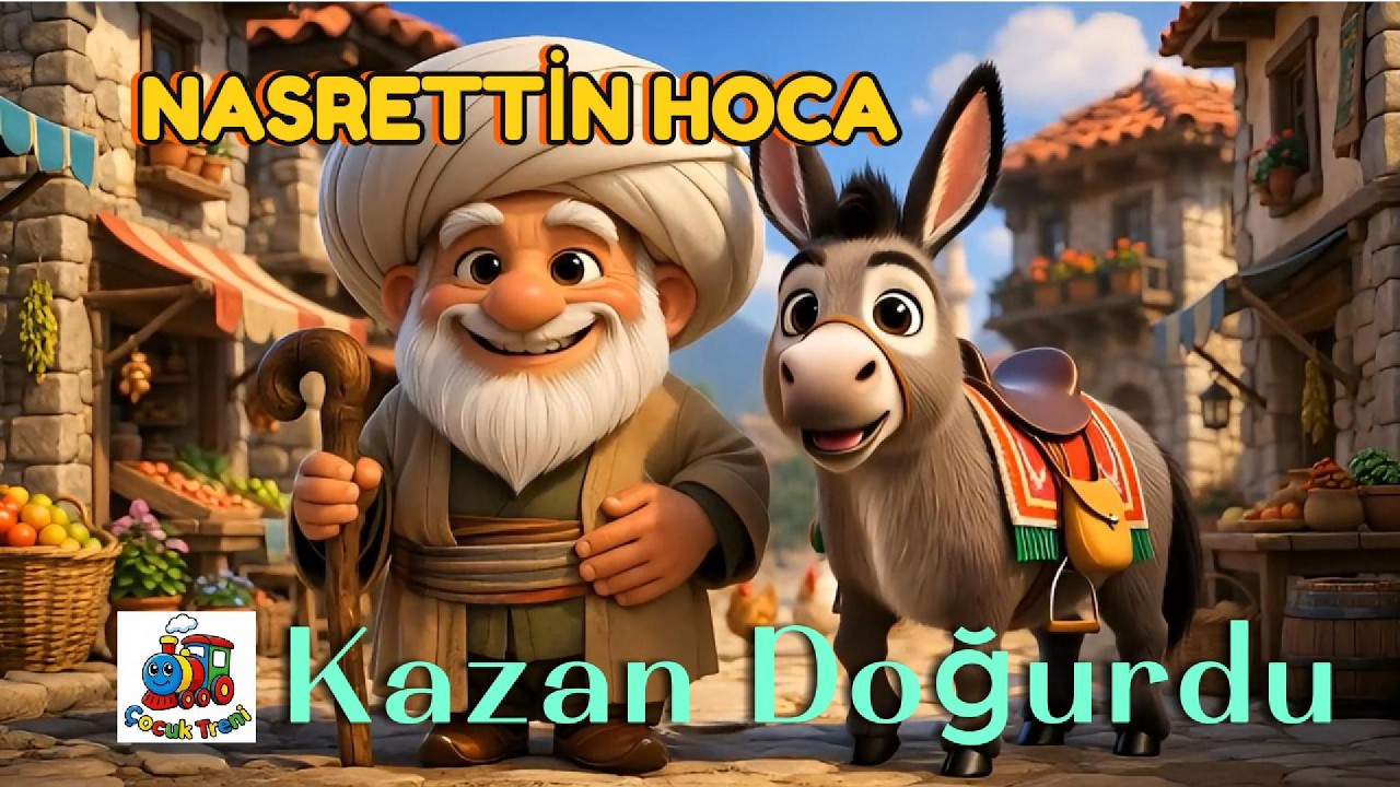 Nasrettin Hoca – Kazan Doğurdu Fıkrası 😄 | Eğitici 3D Çocuk Animasyonu