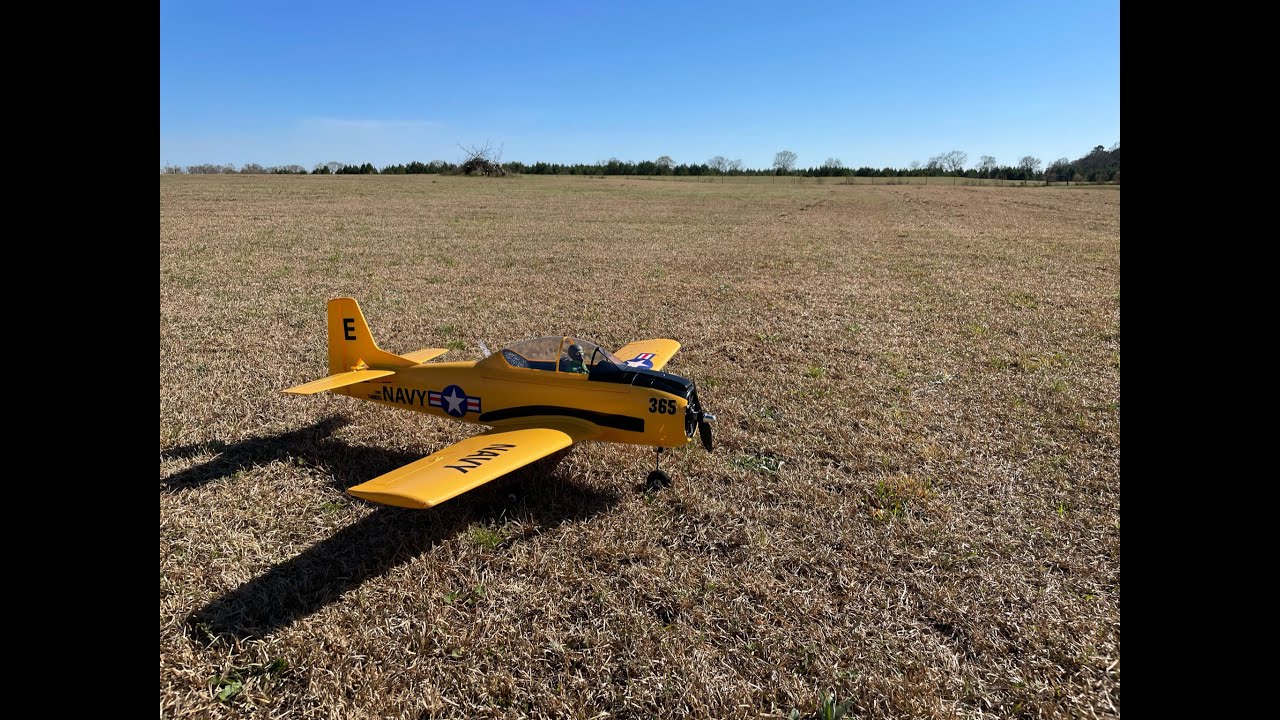 E-Flite T-28 Trojan 1.1m - Fly It Like I Stole It!