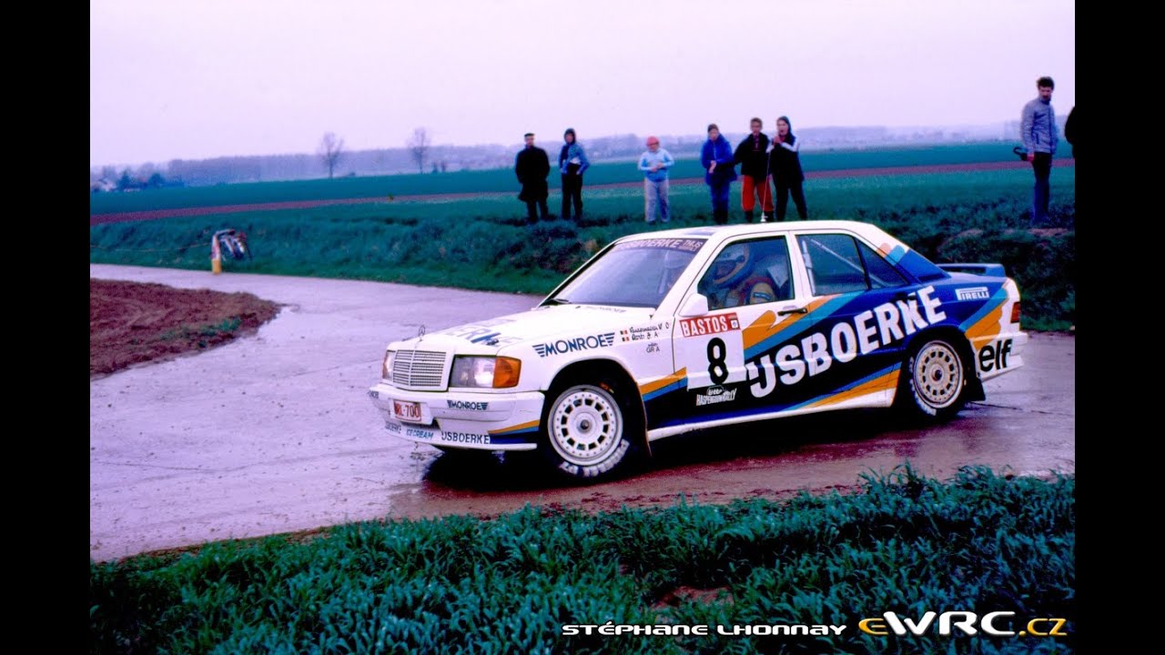 Drive Rally Retro: Gr A Mercedes Benz 190E 2.3 16V.  Action/Mistakes/Compilation PART 1