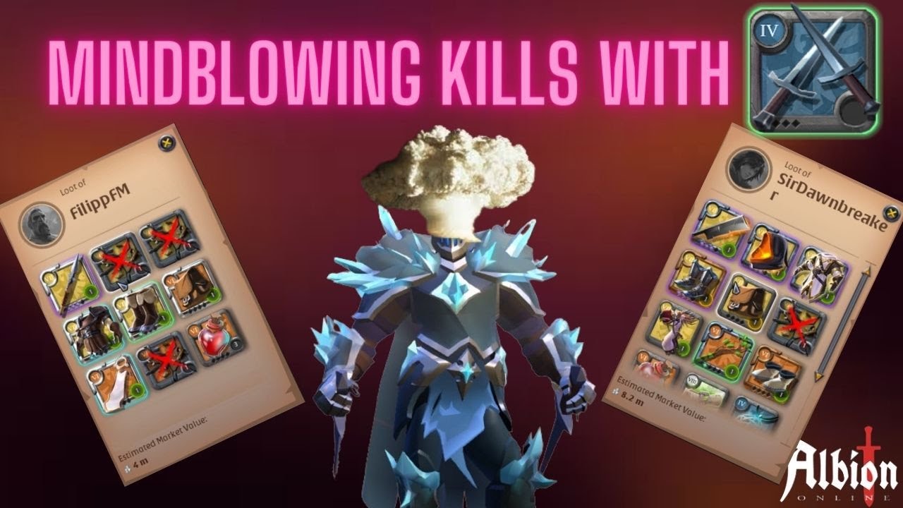 Only Juicy Kills with Dagger pair| Albion online| Ep108 #albiononline #pvp #diving