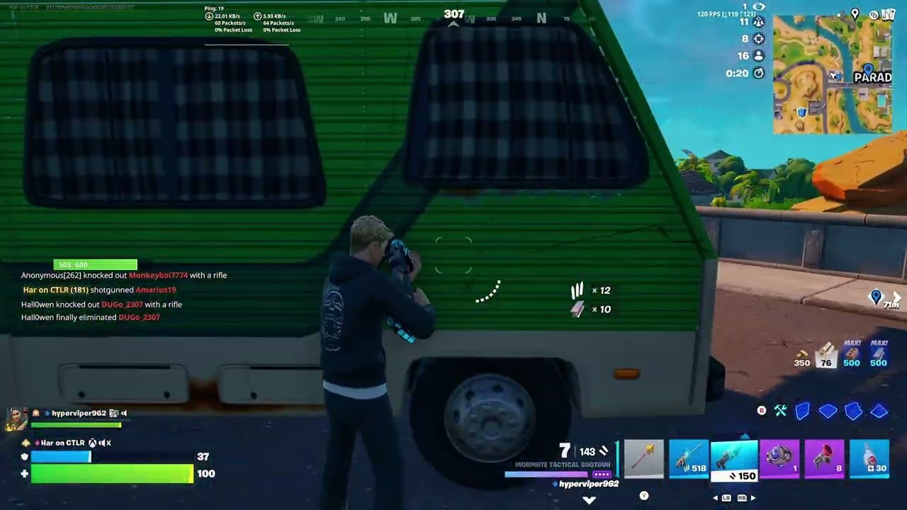 20 KILL Ranked Reload WIN on Console - 120 FPS