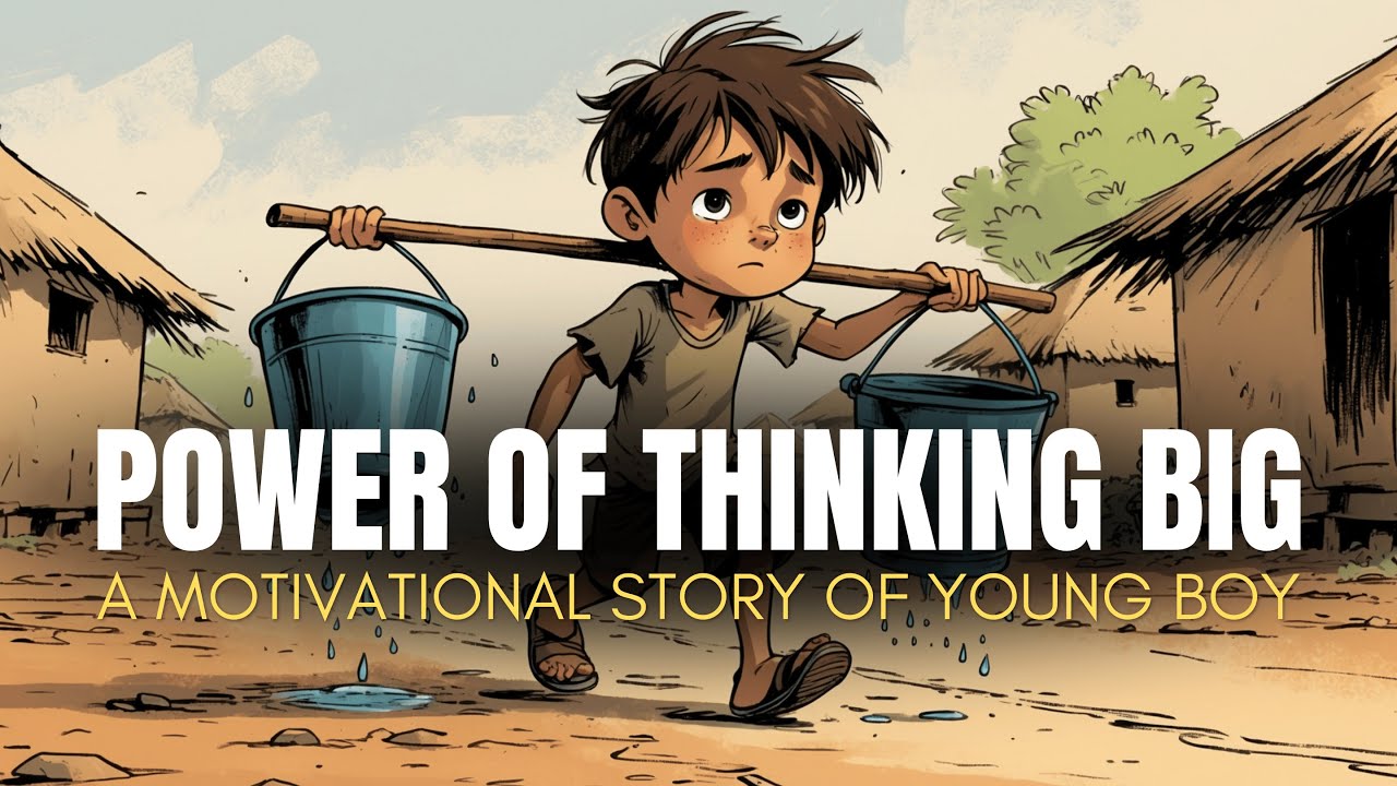 Power of Thinking Big - Story of a Poor Boy With Empty Pockets | English Motivational Story