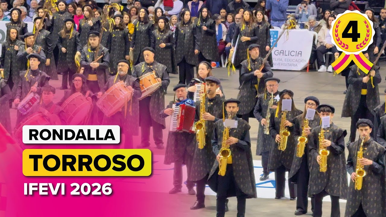 RONDALLA de TORROSO 🎶 | 4° PREMIO Concurso de Rondallas IFEVI 2026 🥁