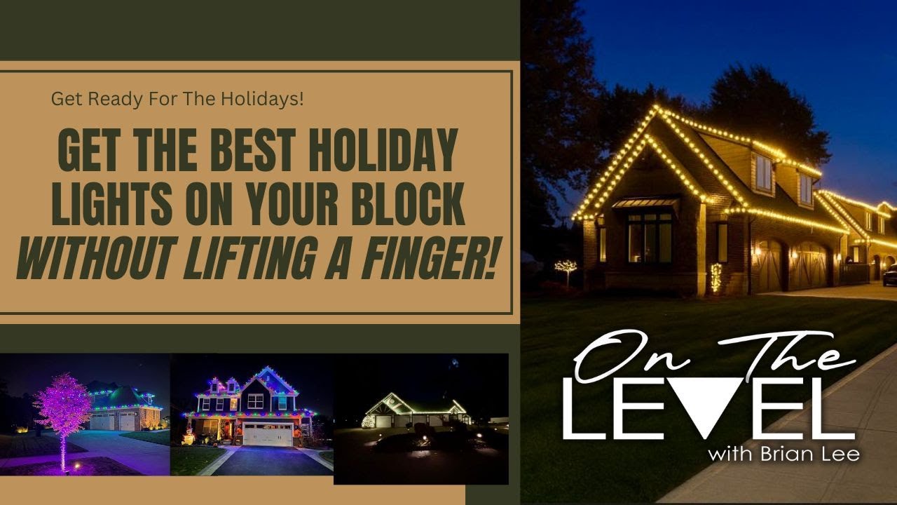 Get The Best Holiday Lights On Your Home Without Lifting A Finger