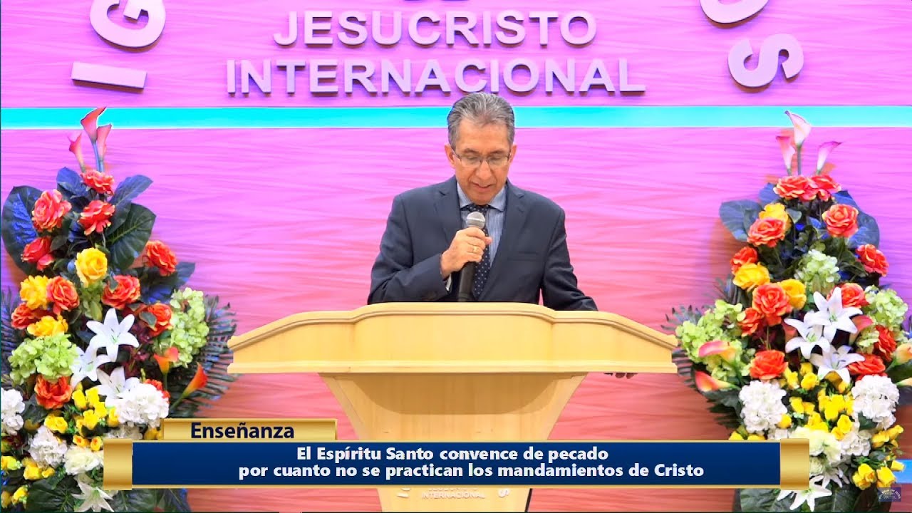 En: El Espíritu Santo convence de pecado por cuanto no se practican los mandamientos de Cristo
