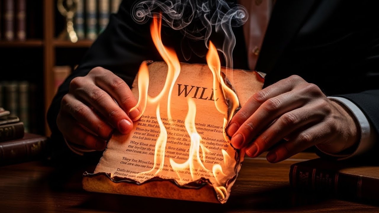 Inheritance Story The Family Lawyer Who Burned the Final Will to Hide the Truth