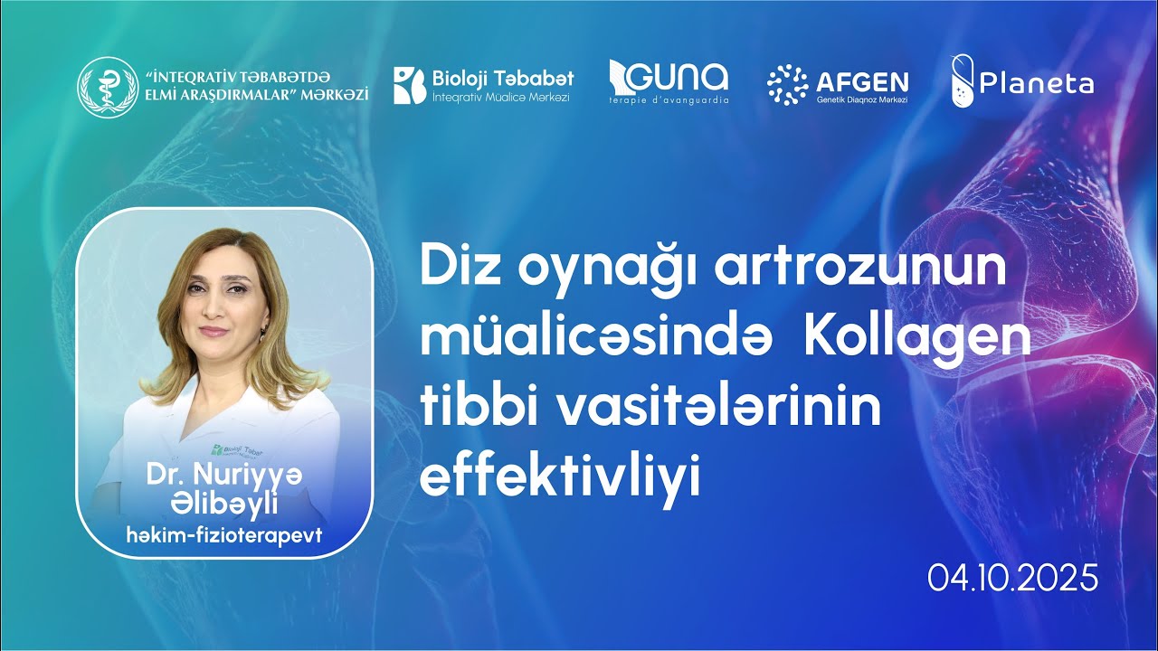 Diz oynağı artrozunun müalicəsində  Kollagen tibbi vasitələrinin effektivliyi