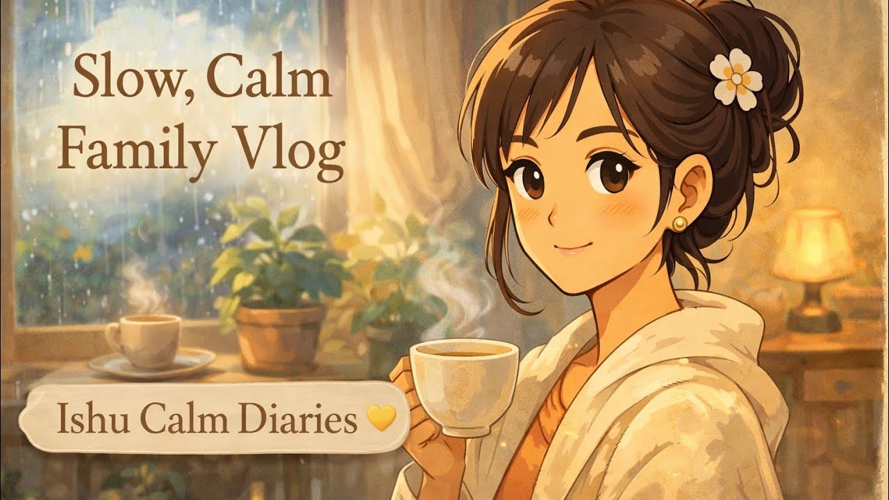 Ek sukoon bhari subha ☕ | Calm family routine | Ishu Calm Dairies