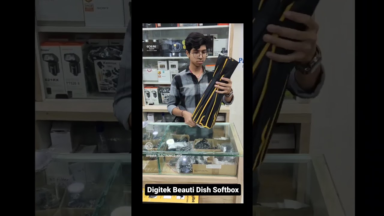 Digitek Beauti Dish Softbox Bounce Mount for video and photography.    #digitek #softbox #prewedding