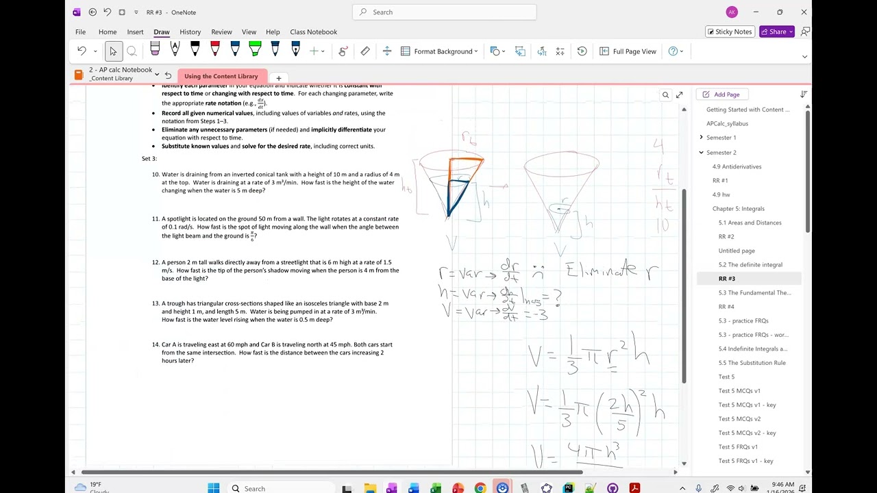 1/16/25 ap calc - 2nd hour