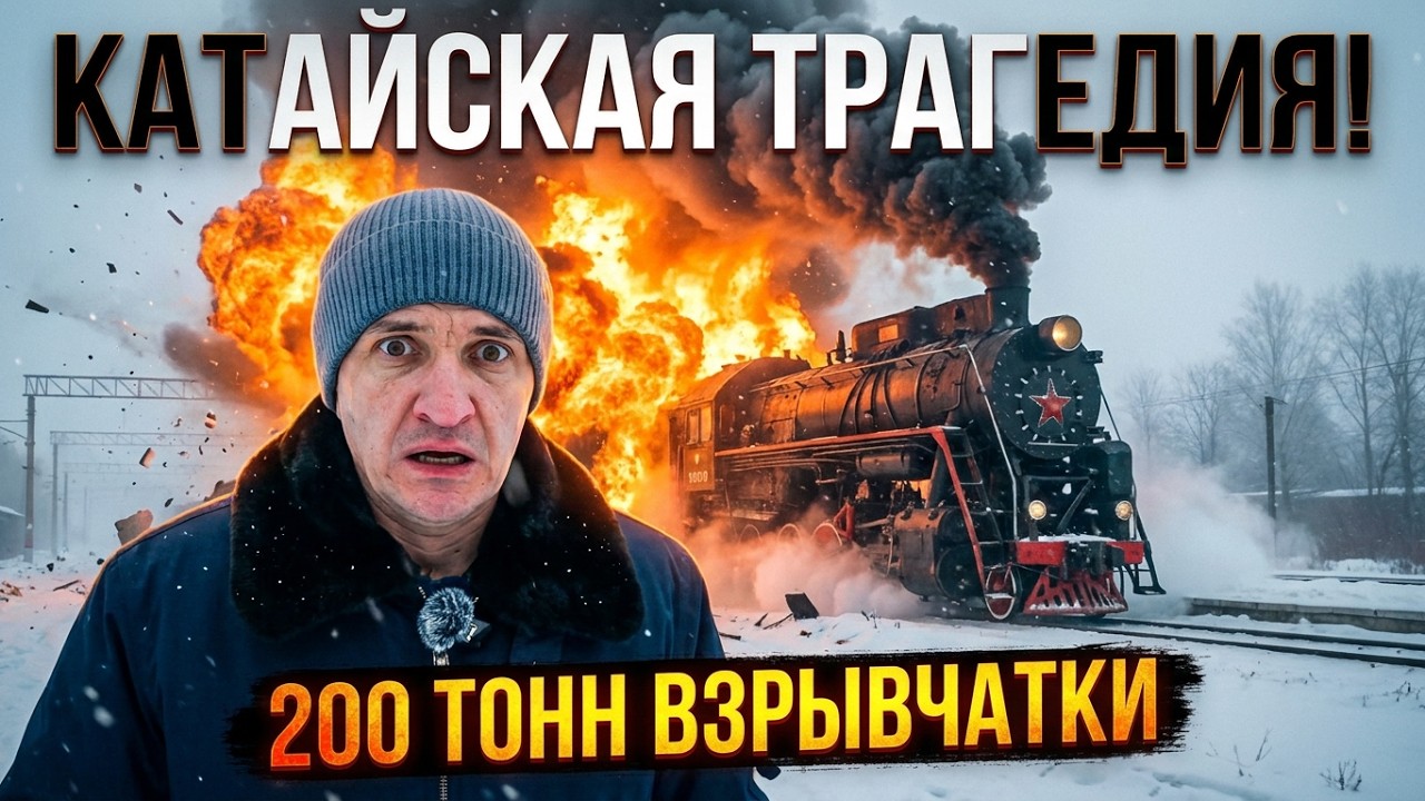 Поезд перевозил 200 тонн пороха / Катайская катастрофа