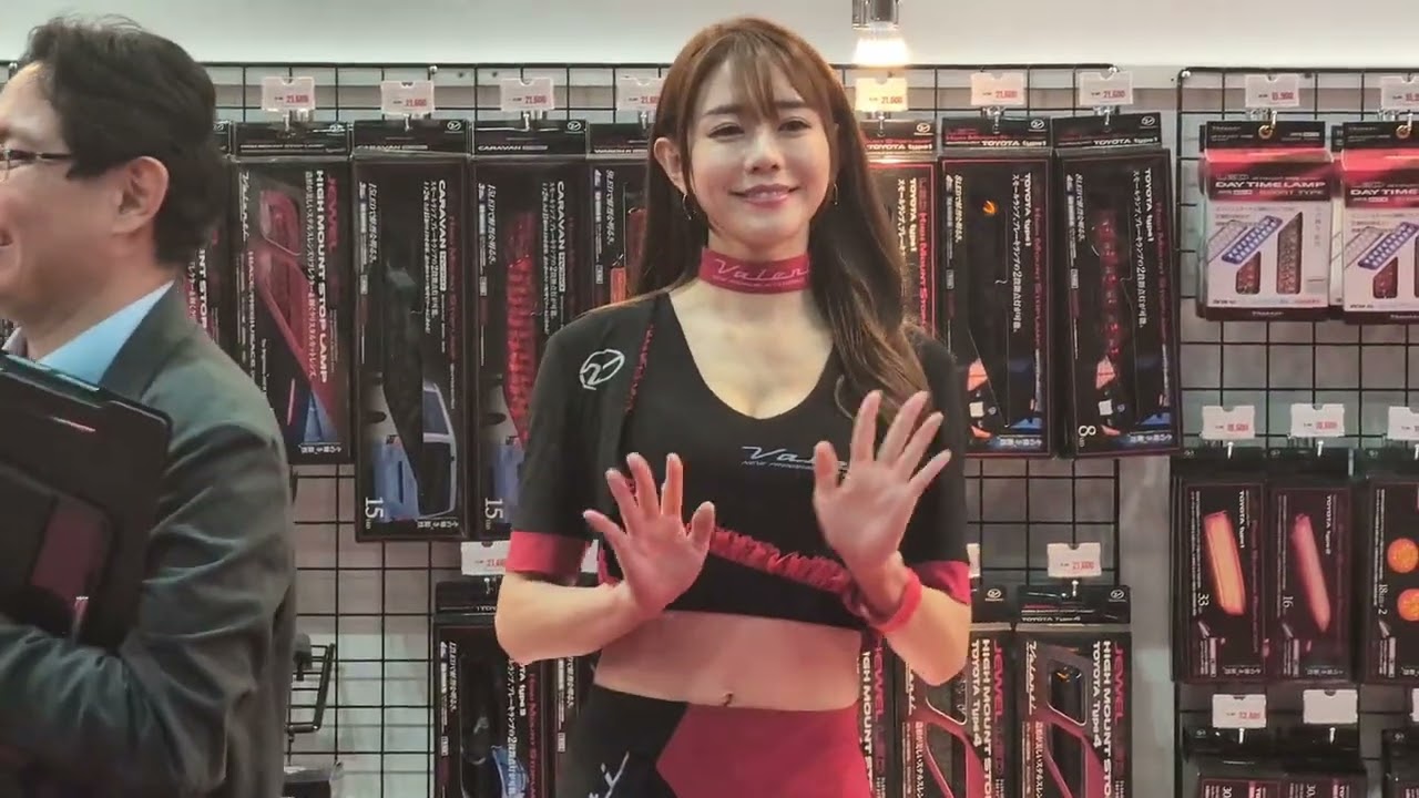 大阪オートメッセ2024年🌟可愛いコンパニオン❤Osaka　japan🇯🇵4K