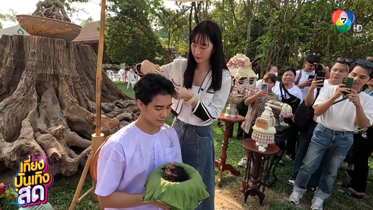 บรรยากาศงานอุปสมบท ยูโร ยศวรรธน์ ที่ จ.อุดรธานี