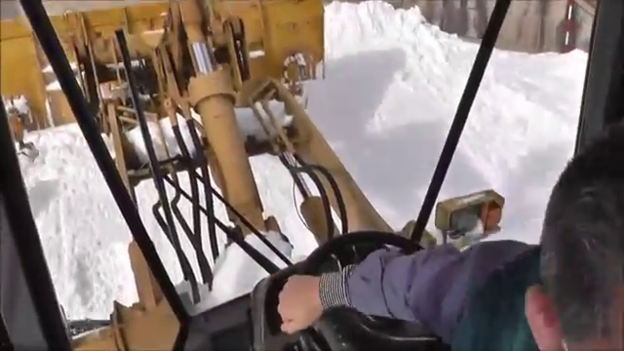 ブリティッシュヒルズの四季～冬の魅力②～除雪車からの視点