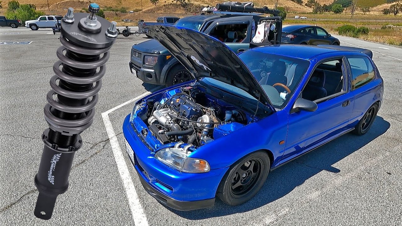 Maxpeedingrod's Honda T7 Coilover Review | K24 Turbo Civic HatchBack