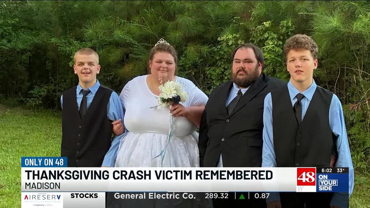 Devastated family remembers loving wife, mother killed in Thanksgiving Day wreck in Limestone Co.