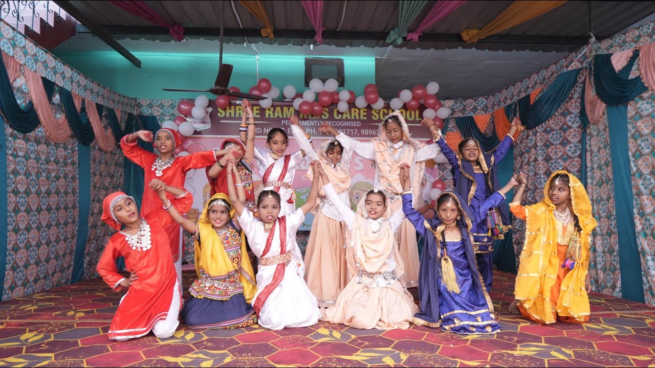 Children's Day Celebration 🎉 @Shree Ram Kids Care, Ellenabad. Song: Mashup 