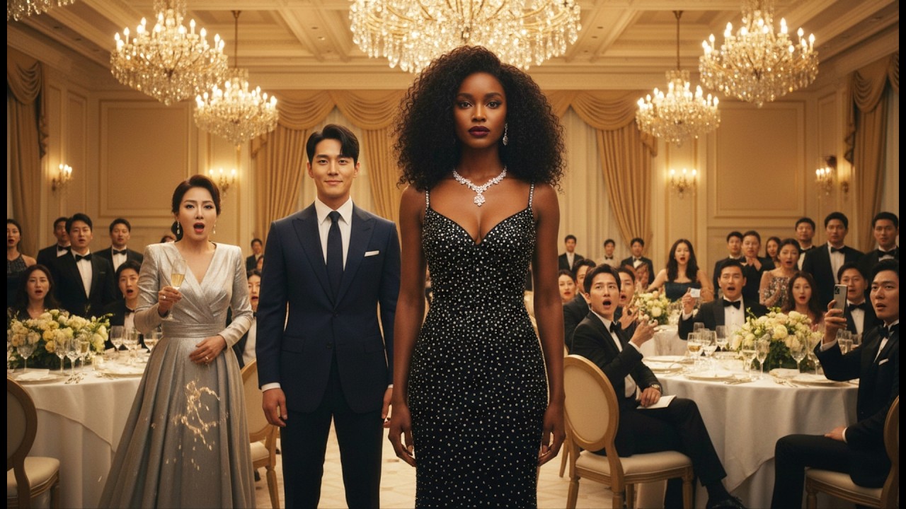 WIFE INVITED BLACK MAID AS A JOKE...UNAWARE THE KOREAN BOSS BOUGHT HER A $3M DIAMOND DRESS