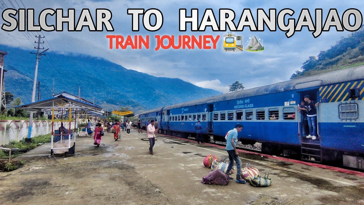 Silchar to Harangajao 😍 Vlog - 9  | Train Journey Dima Hasao Assam | North East India 🇮🇳