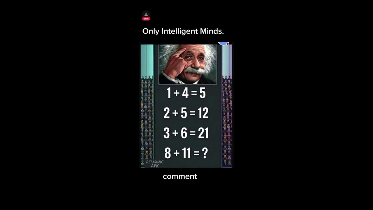 Only Intelligent Minds. Prove It.” ✅✅ 39